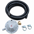 Regulator de gaz butelie gri 3 metri furtun +2 coliere