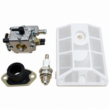 Set carburator drujbă 5200 cu galerie admisie, filtru aer și bujie