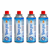 Set 4 bucăți spray gaz butan 227g pentru aragaz portabil / camping