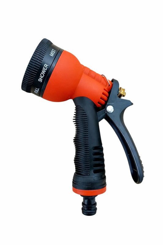 Pistol de udat multifuncțional – 8 funcții, cu clapetă