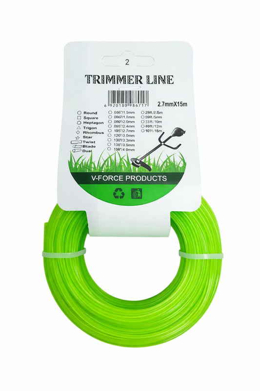 Fir motocoasă stea 2,7 mm x 15 m