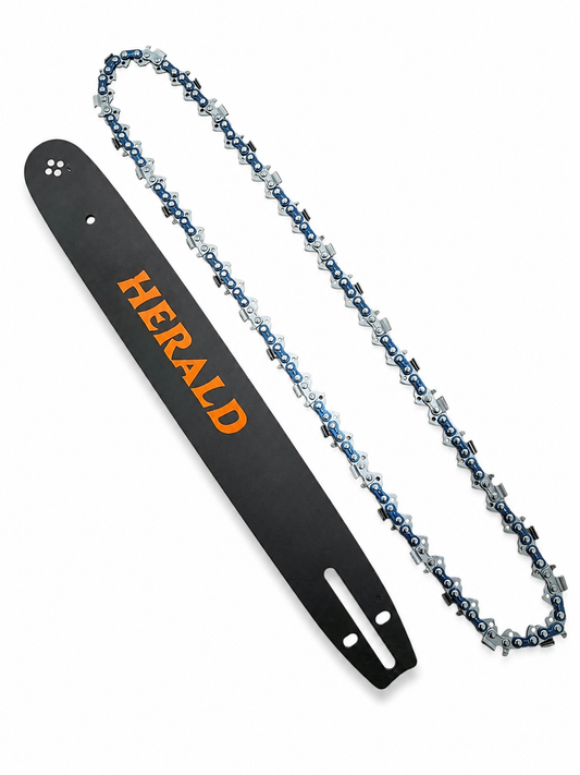 Set lamă + lanț drujbă HERALD 16” (40 cm), .325”, 1.5 mm, 32 dinți tăietori, 64 zale