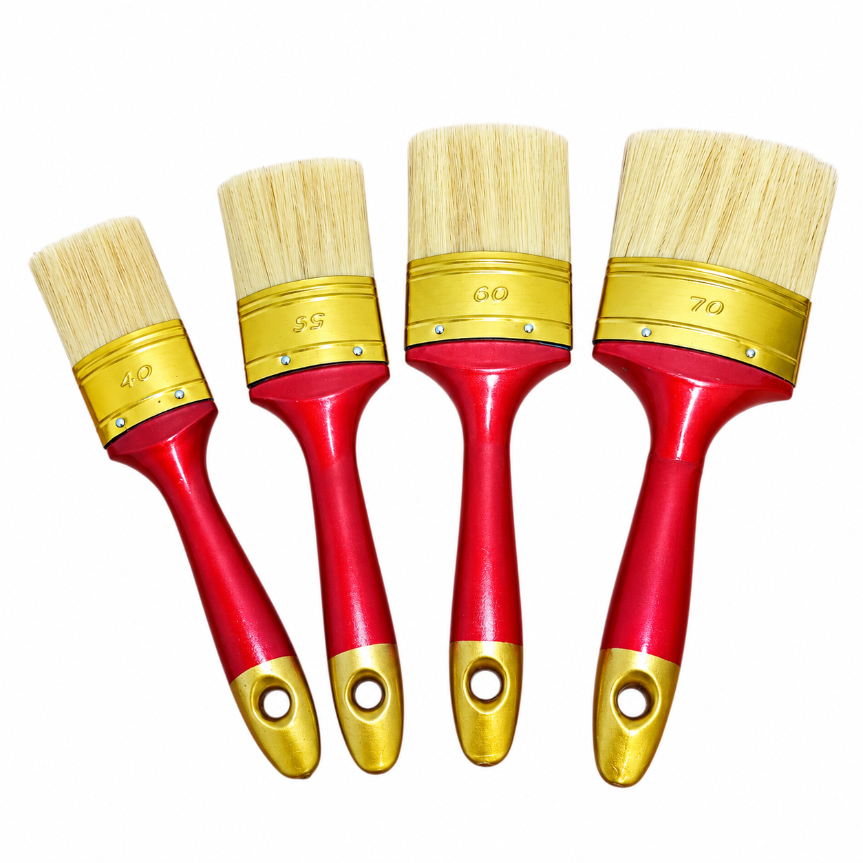 Set Pensule pentru Vopsit – 4 bucăți (40/50/60/70 mm)