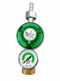 Regulator Presiune GPL/Butan/Propan Premium cu Manometru Tricolor – Indicator Nivel și Test Etanșeitate