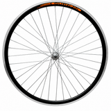 Roată Față Bicicletă 28/29 Inch (ETRTO 622) – Jantă Dublă Aluminiu, Butuc Aluminiu, 36 Spițe 14G