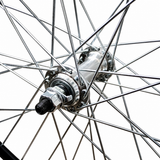 Roată Față Bicicletă 28/29 Inch (ETRTO 622) – Jantă Dublă Aluminiu, Butuc Aluminiu, 36 Spițe 14G