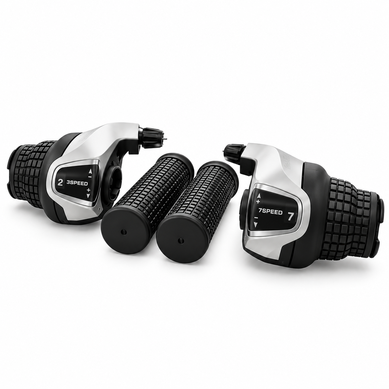 Set Manete Schimbător Secvențial (Grip Shift) 3x7 Viteze – Include Manșoane