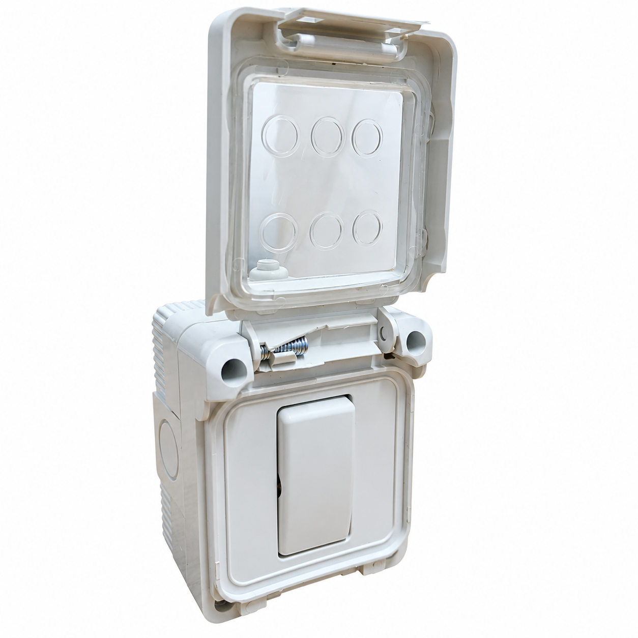 Întrerupător electric aplicat pentru exterior cu protecție