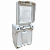 Întrerupător electric aplicat pentru exterior cu protecție