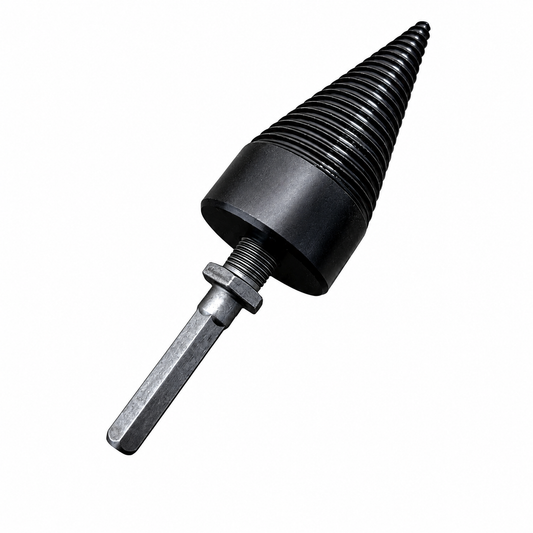 Burghiu pentru crăpat lemn – con despicare + adaptor