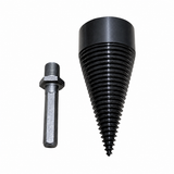 Burghiu pentru crăpat lemn – con despicare + adaptor