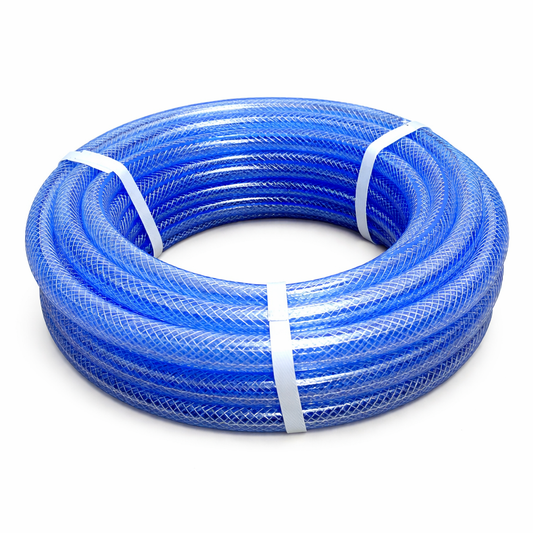 Furtun inserție PVC 1/2”, 20 m, 3 pelicule – flexibil și rezistent pentru irigații și uz gospodăresc