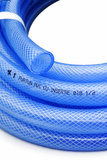 Furtun inserție PVC 1/2”, 20 m, 3 pelicule – flexibil și rezistent pentru irigații și uz gospodăresc