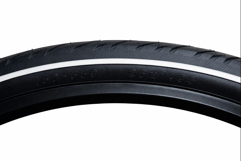 Anvelopă bicicletă 26×1.95 (50-559) cu dungă albă