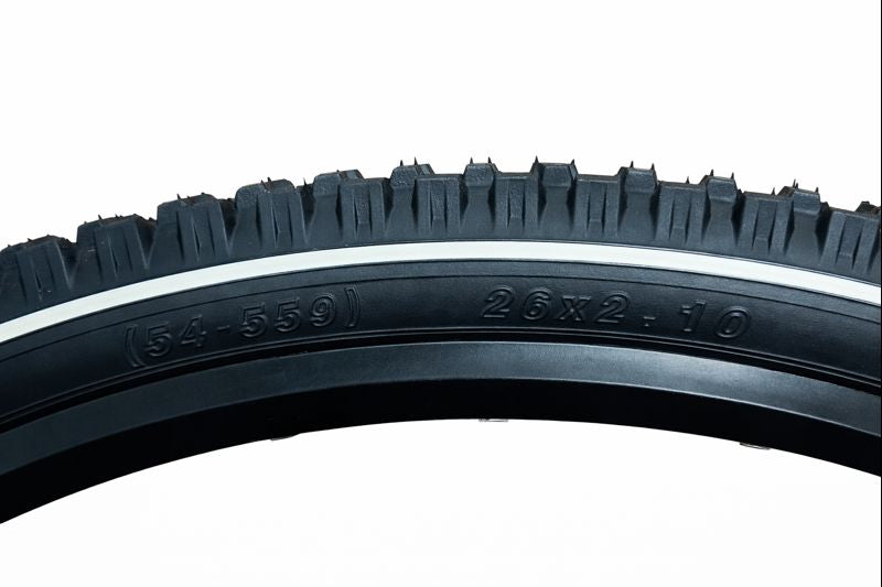 Anvelopă bicicletă 26 x 2.10 (54-559) cu dungă albă