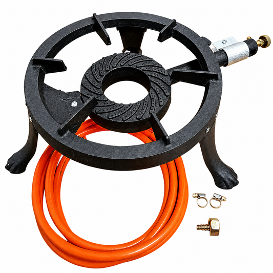 Pirostrie pe gaz neagră 33 cm –Oferta Pachet complet
