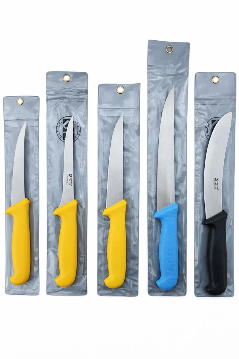 Set 5 Cuțite Bucătărie – Lungimi 26 / 27,5 / 28 / 30 / 33 cm