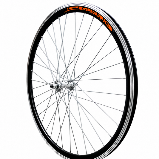 Roată Față Bicicletă 28/29 Inch (ETRTO 622) – Jantă Dublă Aluminiu, Butuc Aluminiu, 36 Spițe 14G