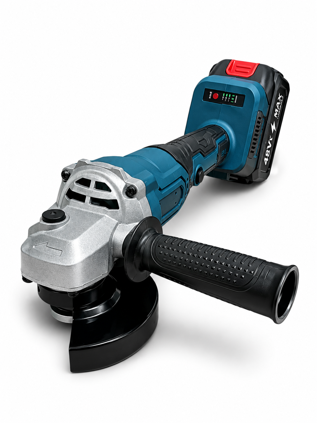 Polizor Unghiular Profesional – 48V, Motor Brushless, 3 Viteze și 2 Acumulatori