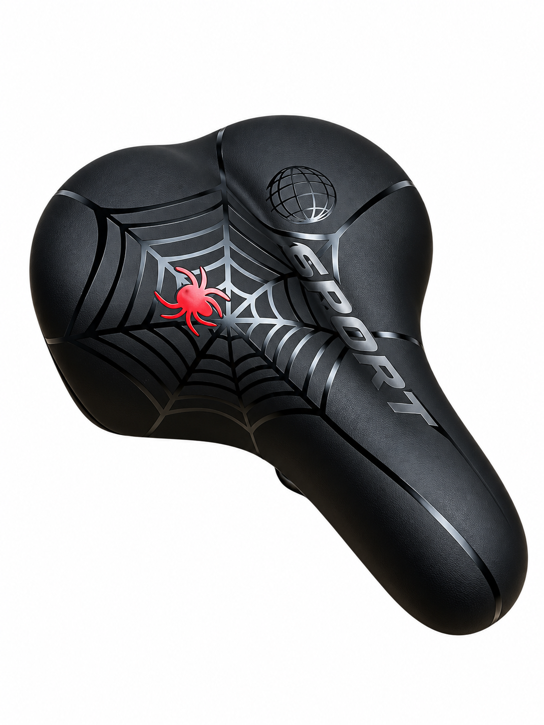 Șa bicicletă cu spumă cu memorie – 26 cm lungime, 19 cm lățime
