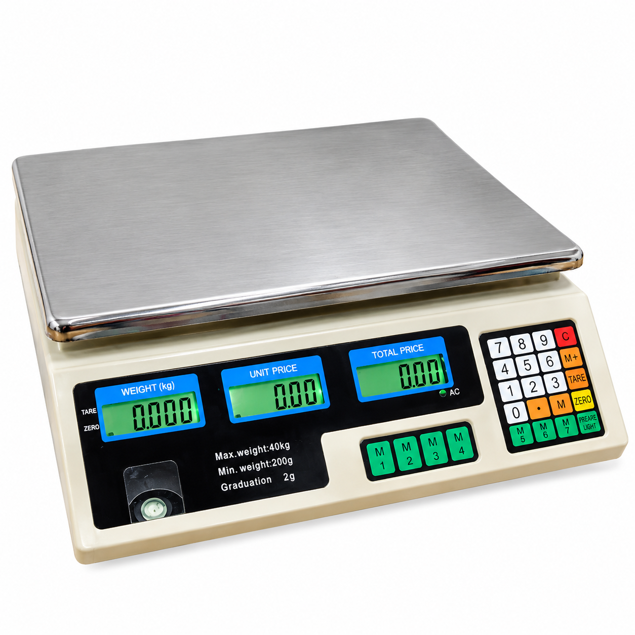 Cântar electronic comercial 40 kg