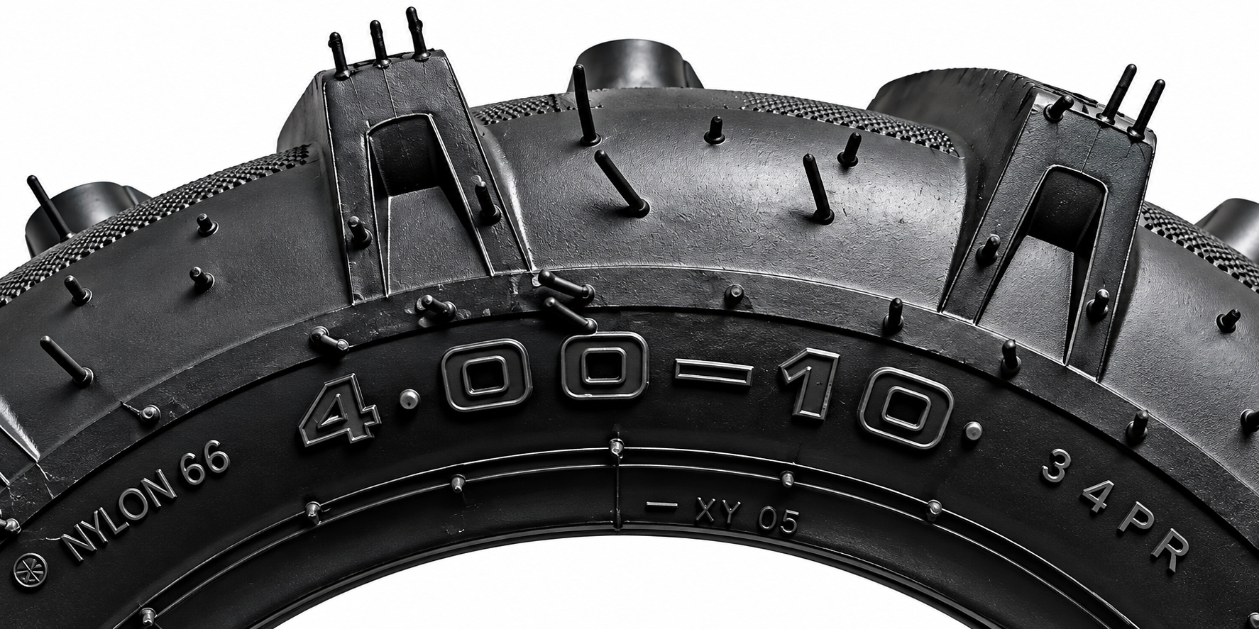 Anvelopă Motocultor 4.00-10, Profil Agricol