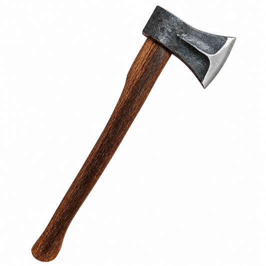 Topor Forjat 1,5 kg, Mâner Lemn 60 cm, cu Fantă pentru Despicat Lemne