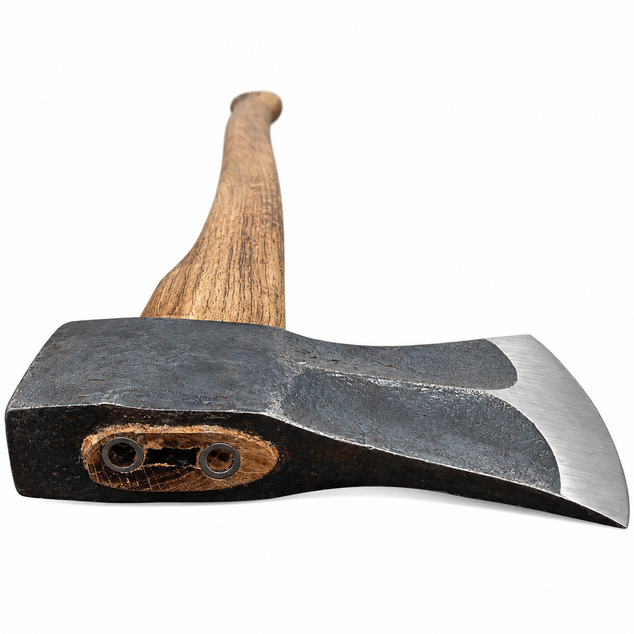 Topor Forjat 2 kg, Mâner Lemn 90 cm, cu Fantă pentru Despicat Lemne