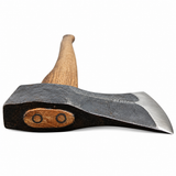 Topor forjat 2,5 kg cu fantă pentru despicat, coadă din lemn, lungime 90 cm