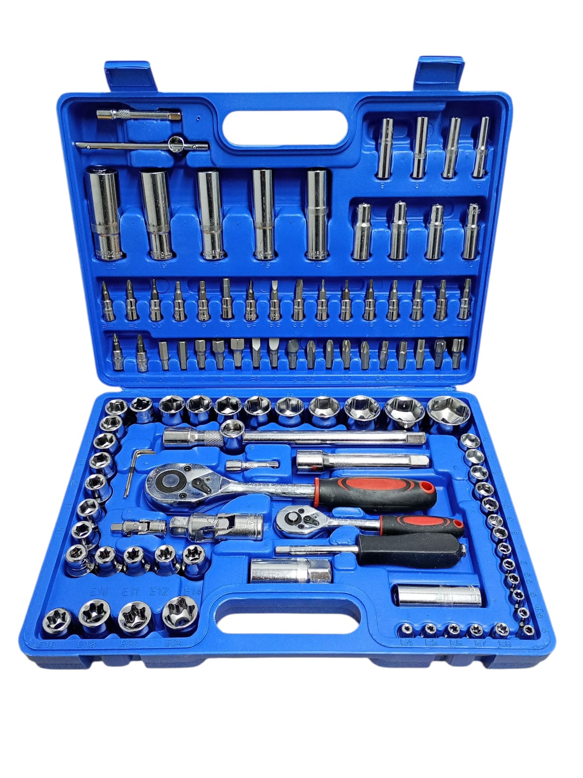 Trusa de scule ,108 piese cromate