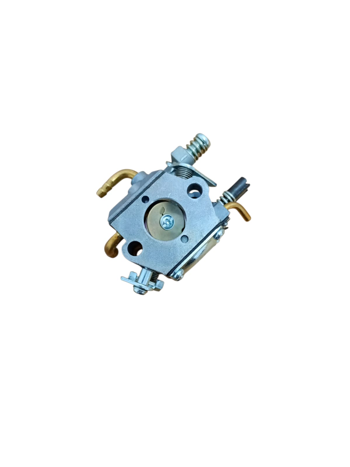Set carburator pentru drujbă cu pompiță de amorsare, galerie admisie, filtru aer 11 × 8 cm și bujie