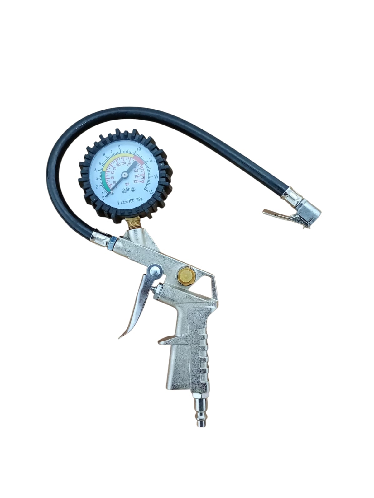 Pistol Umflat Roți cu Manometru