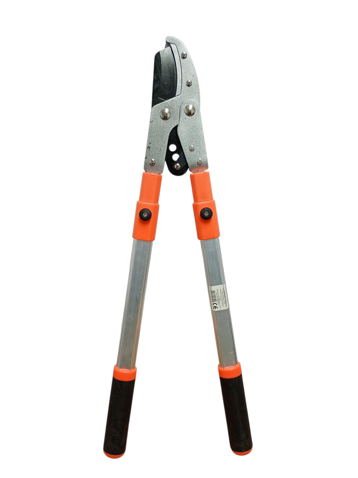 Foarfecă de crengi tip anvil cu mâner telescopic