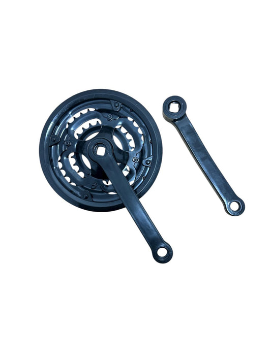 Set angrenaj bicicletă 3 foi cu braț pedalier – 42/34/24T