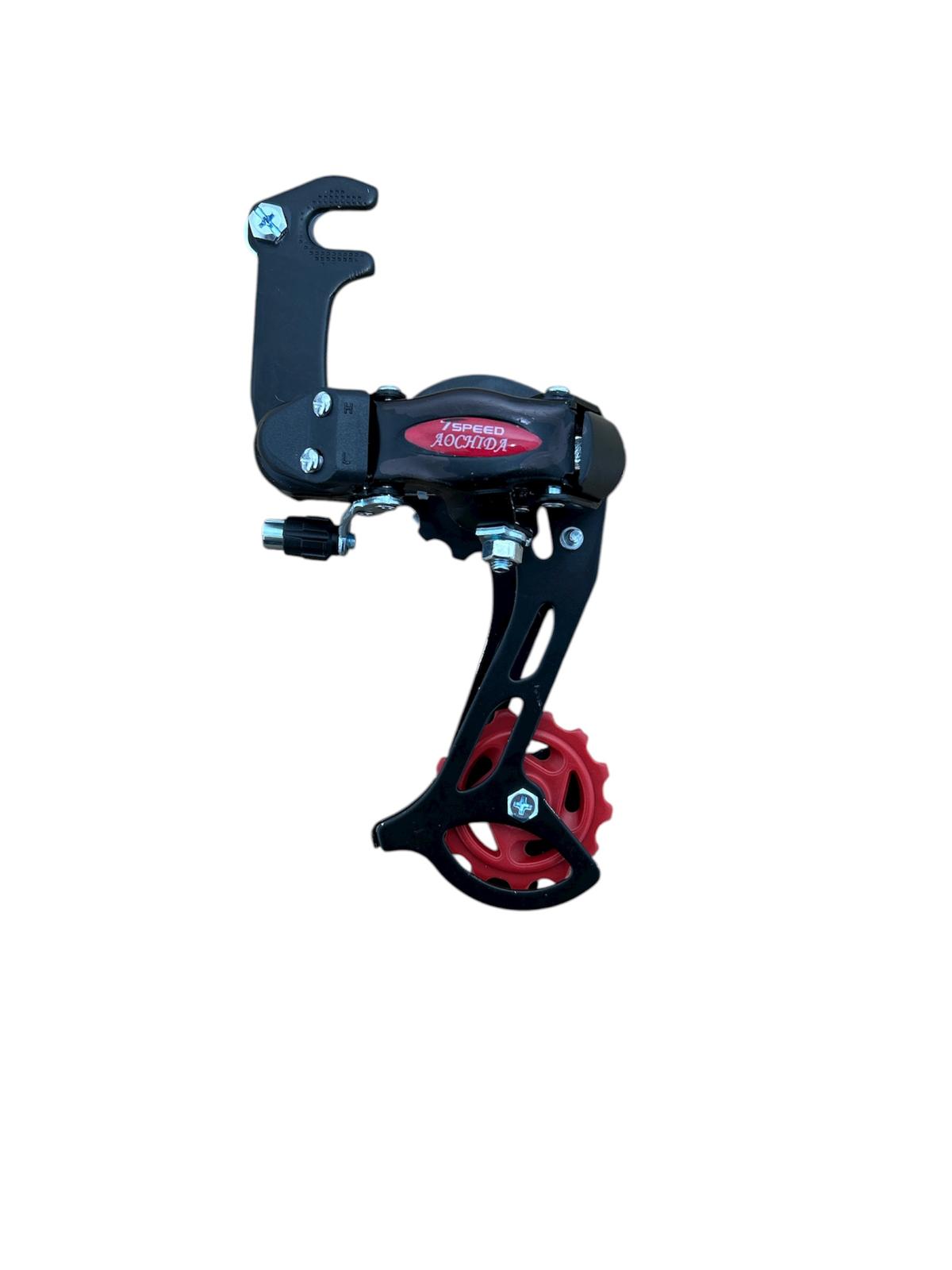 Deraior Spate Bicicletă – 7 Viteze, Prindere pe Ax, Model Universal