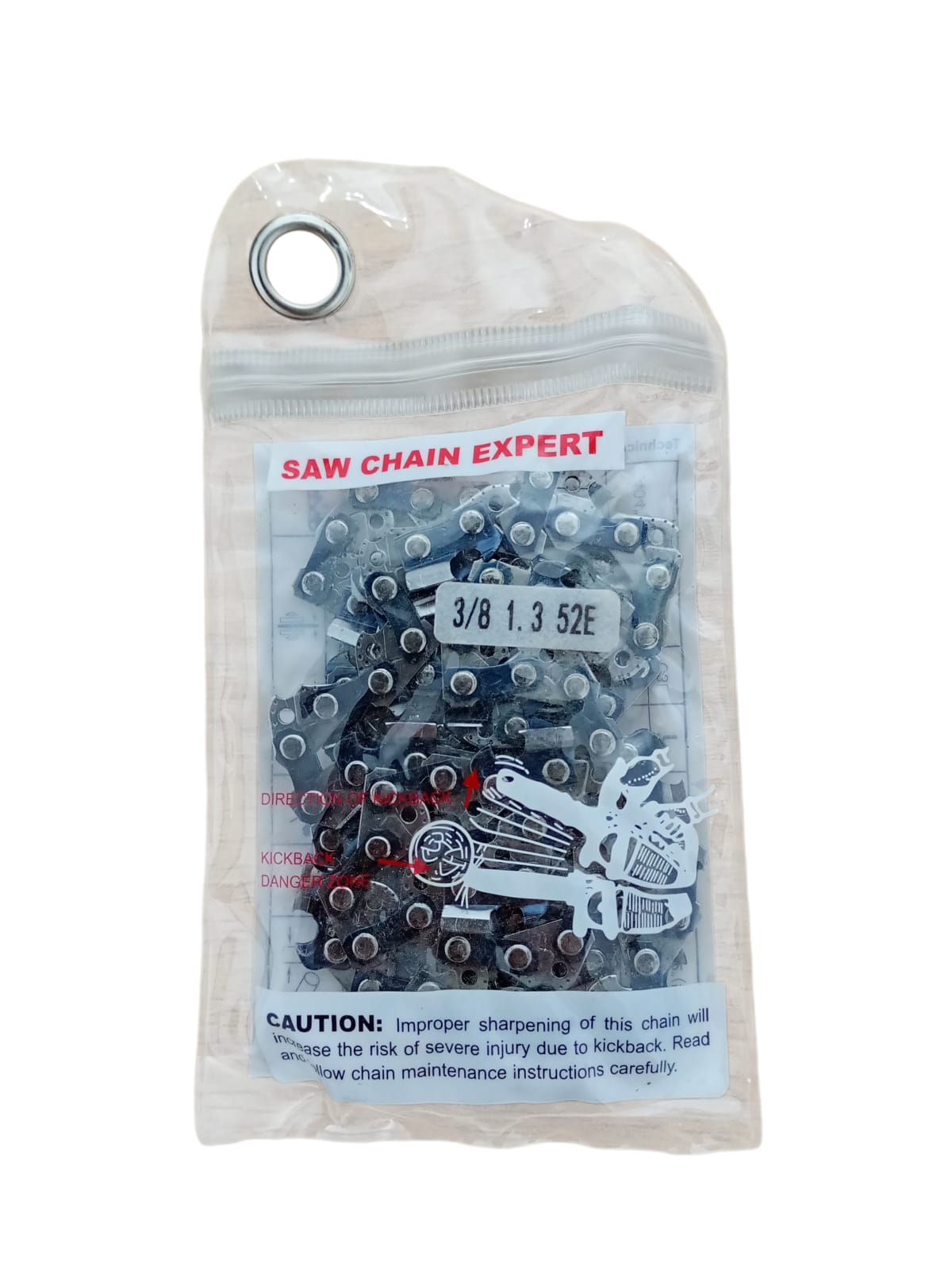 Lanț drujbă 3/8 – 52 zale – 26 dinți tăietori – 1,3 mm – Unghi 90°