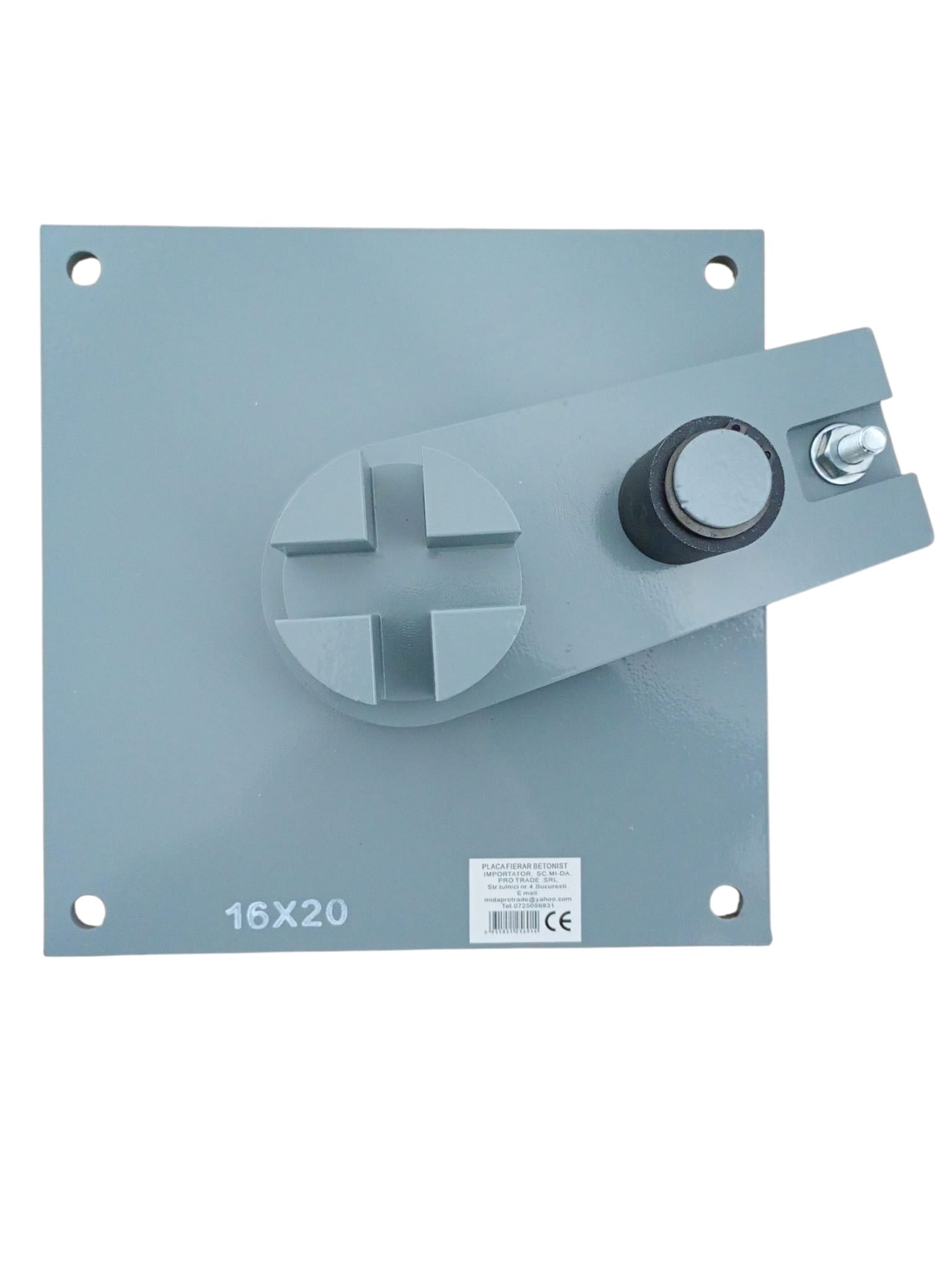 Placa fierar betonist profesionala 16mm-20mm.