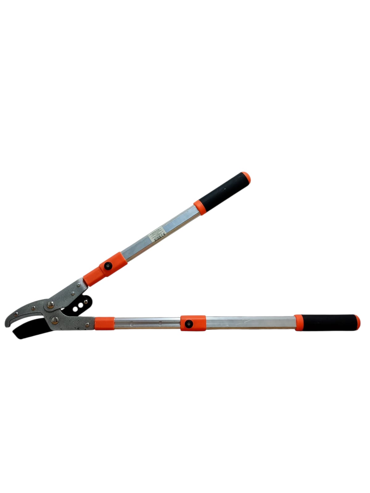 Foarfecă de crengi tip anvil cu mâner telescopic