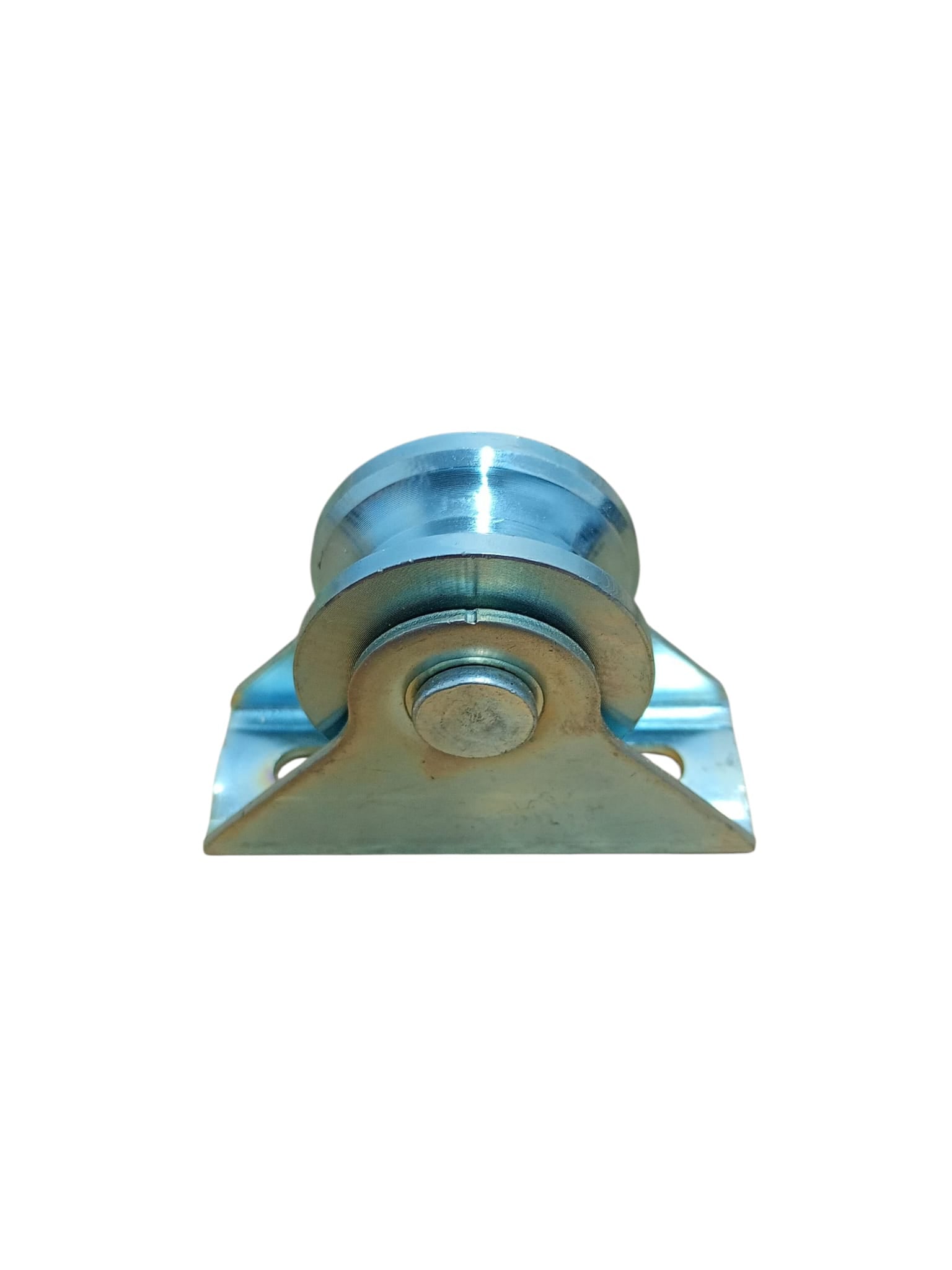 Rolă Poartă Culisantă cu Suport – 50 mm (pentru Șină V & Țeavă)