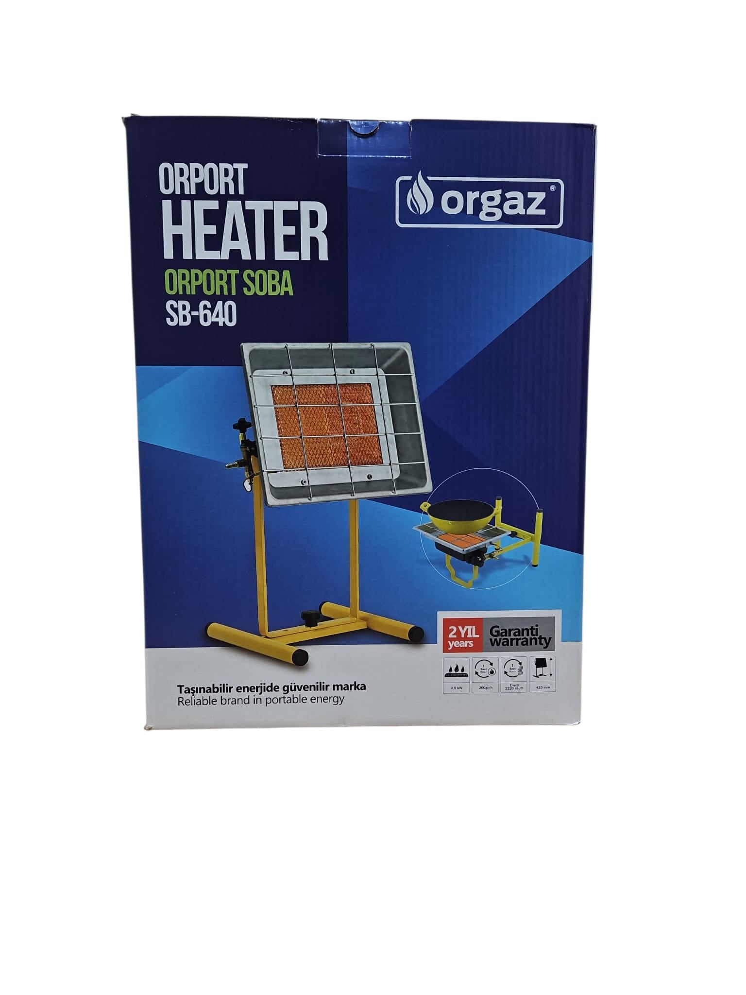 Încălzitor pe Gaz Orgaz