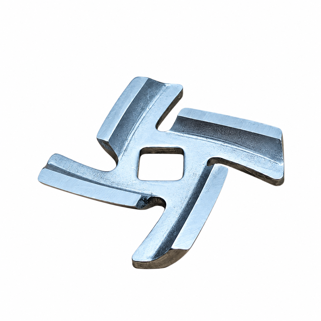 Cuțit pentru Mașină de Tocat Electrică – Nr. 5, Ax Pătrat 10 × 10 mm, Lățime 46 mm