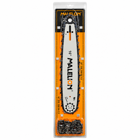 Set 2 lanțuri + 1 lamă 16” pentru drujbă (45 cm), 32 dinți tăietori