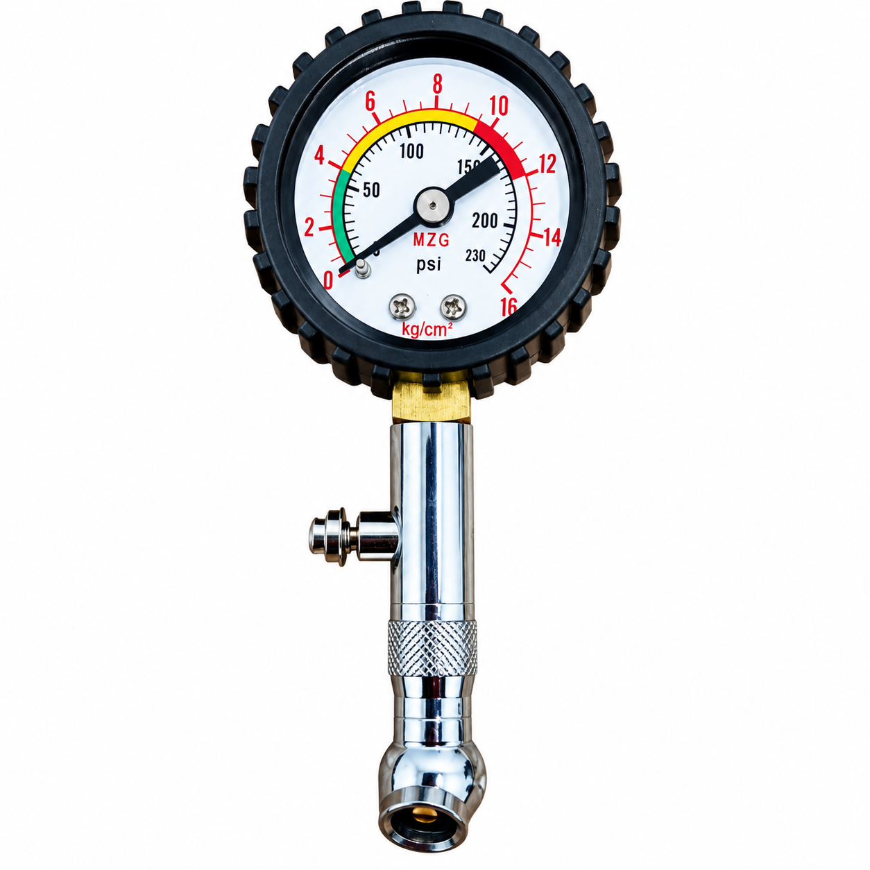 Manometru Profesional pentru Măsurarea Presiunii (0–14 bar / 0–230 PSI)