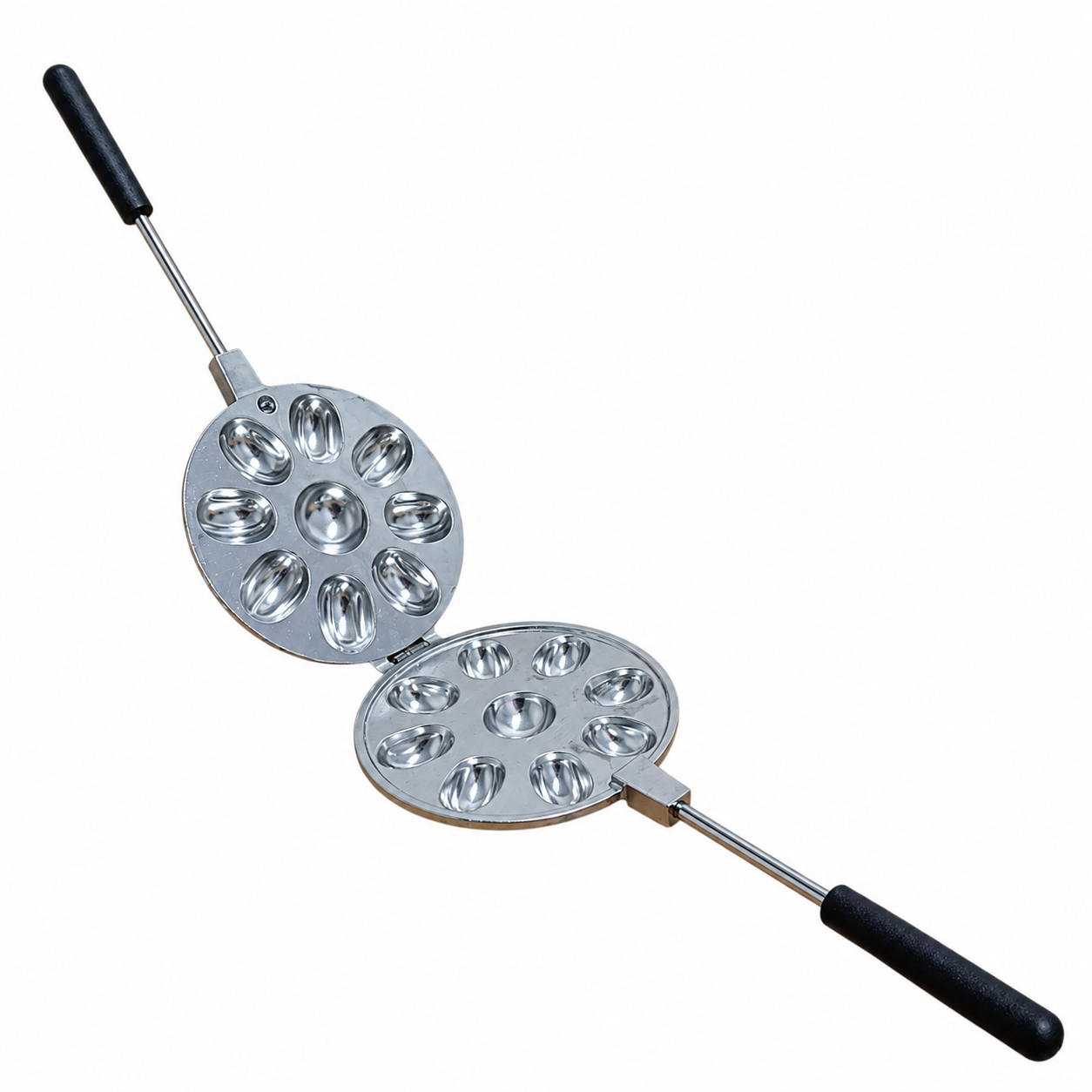 Formă de aluminiu pentru nuci – diametru 15 cm, 9 bucăți