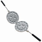 Formă de aluminiu pentru nuci – diametru 18 cm, 16 bucăți