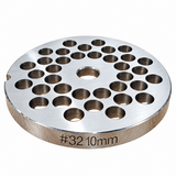Sită din inox nr. 32 pentru mașină de tocat carne ,găuri 10 mm