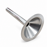 Pâlnie inox nr. 32 pentru cârnați – Diametru 2,2 cm, Lungime 22 cm