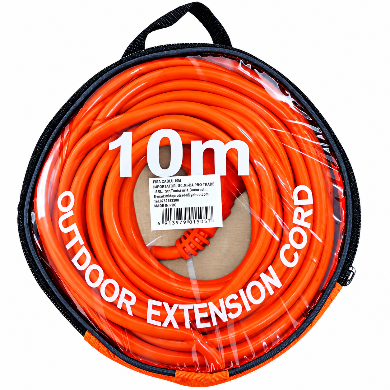 Prelungitor electric 10 m, 3×1,5 mm²