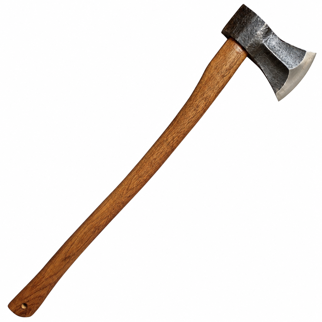 Topor forjat 2,5 kg cu fantă pentru despicat, coadă din lemn, lungime 90 cm