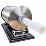Mașină de umplut cârnați orizontal, 6 kg, din inox, acționare manuală, 4 pâlnii de 17, 21, 25 și 29 mm, fixare pe masă